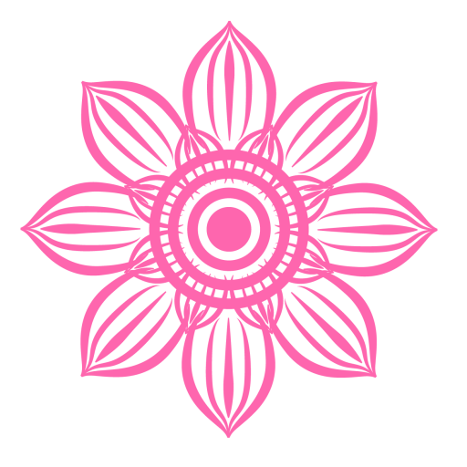 Electric Spring Festival Flower Logo